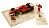 Mattel 1/18 Scale Ready Made Die Cast - Ferrari F2006 M.Schumacher L/E 9250 Brazil Gp   Helmet,Figure,Cert
