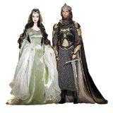 Mattel Barbie and Ken as Aragorn and Arwen Evenstar - Lord of The Rings Gift Set
