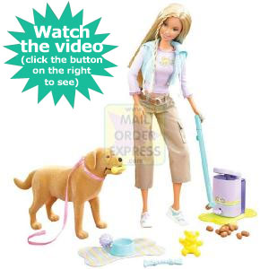 Mattel Barbie and Tanner the Dog