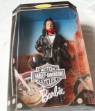 Mattel Barbie Collector Edition Harley Davidson 22256- By Mattel in 1998 ( box is in poor condition )