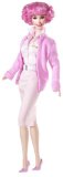 Mattel Barbie Collector Pink Label Grease Frenchy with Musical Doll Stand.