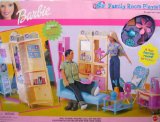 Mattel Barbie Family Room Playset