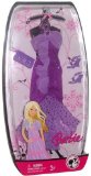 Mattel Barbie Fashion 2007 Casual Party Outfit Doll Cloth Assortment M9373 with Lavender Sleeveless Party Dress, Bag and Pair of High Heel Boots