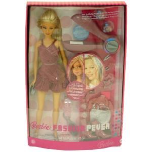 Mattel Barbie Fashion Fever Highlights Burgandy