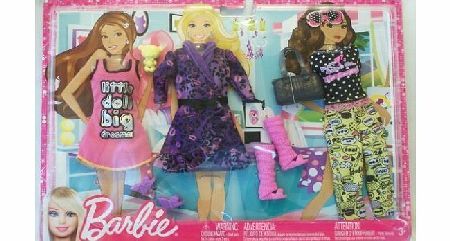Mattel Barbie Fashionistas Big Dreams Sleepwear Fashion Pack by Mattel