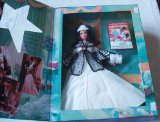 Barbie Hollywood Legends Collection Barbie As Scarlett OHara in White Dress By Mattel in 1994 - box is not in mint condition