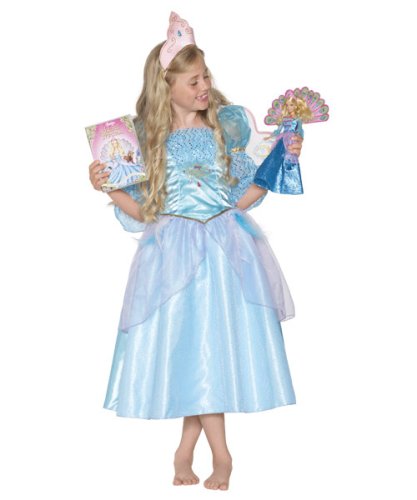 BARBIE ISLAND PRINCESS DELUXE DRESS UP COSTUME WITH ACCESSORIES