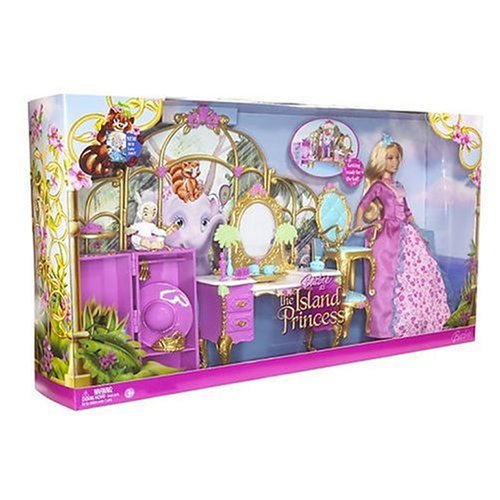 Barbie Island Princess Vanity Set (with Rosella doll)
