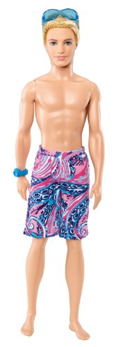 Mattel Barbie Ken Beach Doll X9602