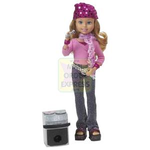Mattel Barbie Stacie Star Team Singer with Karaoke Machine