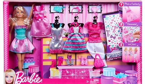 Mattel Barbie X6991 Fashion Doll Giftset - Outfit Fashions 