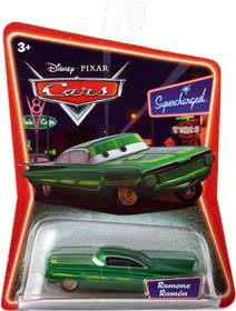 Mattel Cars Character Car - Romone Refresh Green