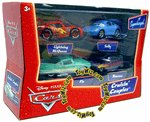 Cars Cruisin CouplesDie Cast 4 Pack (Flo- Ramone- Lightning Mcqueen and Sally)