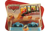 Mattel Cars Mini 2Pk Dinoco Lightning Mcqueen/Dinoco Chick Hicks