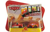 Mattel Cars Mini 2Pk Lightning Mcqueen/Hudson Hornet