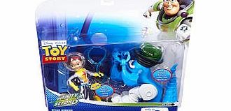 Mattel Disney / Pixar Toy Story Exclusive To Infinity And Beyond Space Mission Action Figure 2Pack Jessie Rex