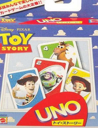 Mattel Disney / Pixar Toy Story UNO Card Game