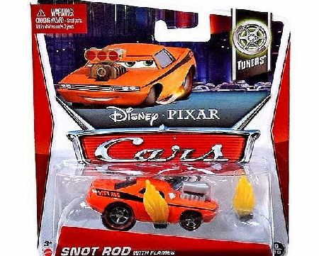 Mattel Disney Cars Diecast - Snot Rod with Flames