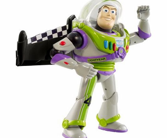 Mattel Disney W7949 Toy Story RCs Race - Deluxe Buzz Lightyear Figure