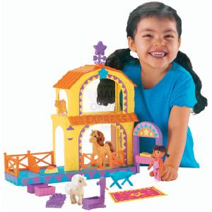 Mattel Fisher Price Dora The Explorer Pony Place Stable