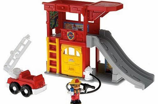 Fisher-Price Imagination Rescue Ramps Fire Station