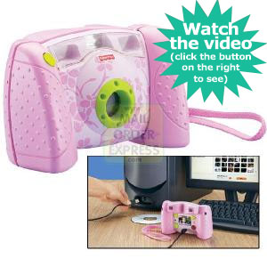 Mattel Fisher Price Kid-Tough Pink Digital Camera