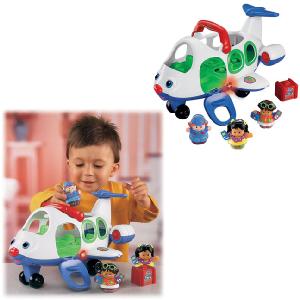 Fisher Price World Of Little People Lil Movers Aeroplane