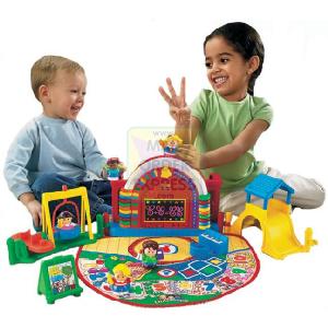 Mattel Fisher Price World Of Little People Time To Learn Preschool