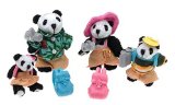 Mattel Furryville: Pandafords Family Figures