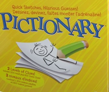 Mattel Games Pictionary Board Game