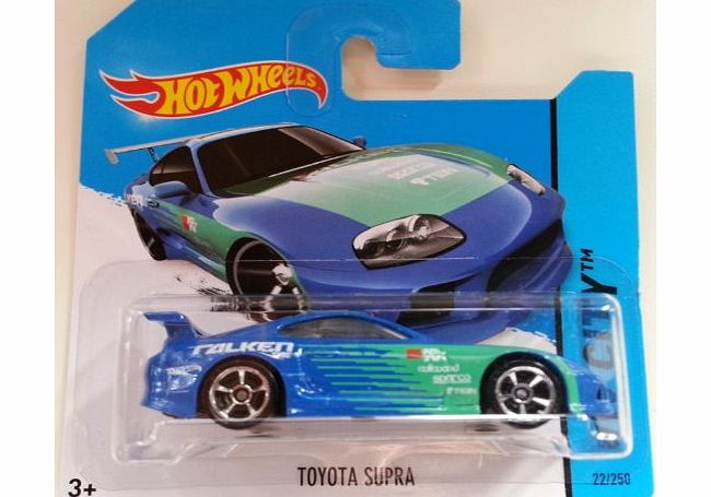 Mattel Hot Wheels 2014 HW City TOYOTA SUPRA 22/250