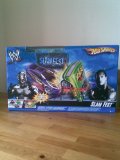 Mattel Hot Wheels WWE Playset with two Cars