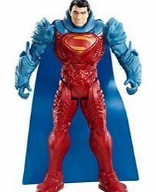 Mattel MAN OF STEEL SUPERMAN ACTION FIGURE IN RED ARMOR