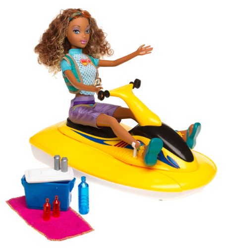 Mattel My Scene Jammin In Jamica Doll and Watercraft: Westley