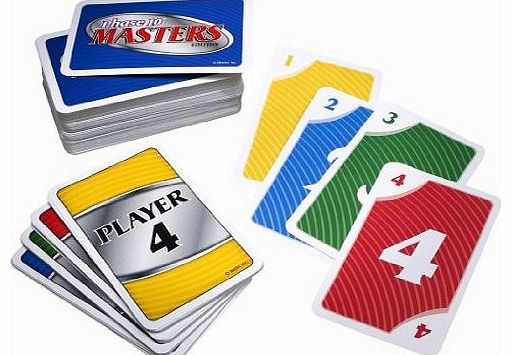 Mattel Phase 10 Masters Edition Card Game