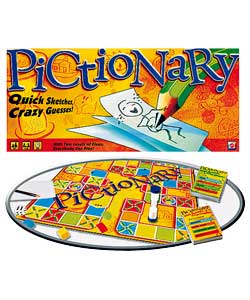Pictionary Family Edition Board Game