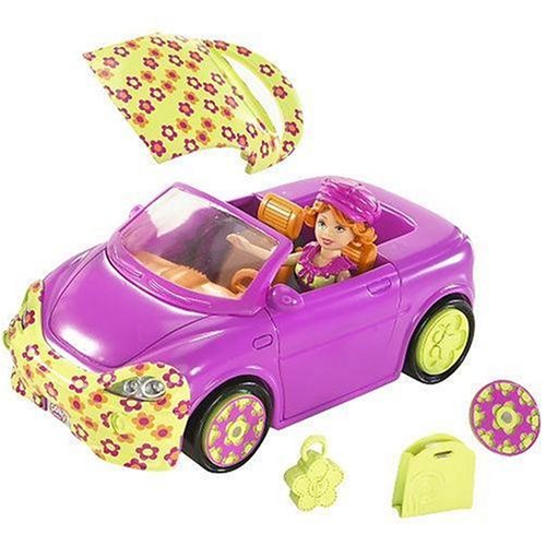 Mattel Polly Pocket Quik Clik Car Cool Cruiser Lea