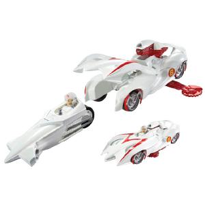 Speed Racer Deluxe Battle Vehicle Mach 6 and Speed Racer