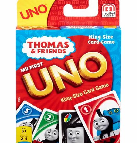 Mattel Thomas and Friends My First Uno Card Game