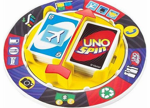 Mattel Uno Spin Game To Go