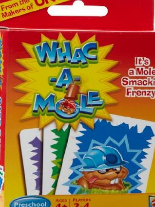 Mattel Whac-A-Mole Card Game