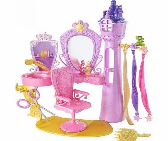 Mattel X9385 - Disney Princess - Barbie - Playset Rapunzel Hair Salon Pretty
