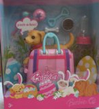 Barbies pet dog Tanner in a bag 