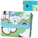 Animal Womens Yours To Keep Canvas Wallet - Scuba