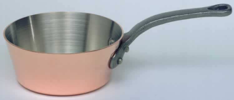 Splayed Saute pan 16cm  cast iron