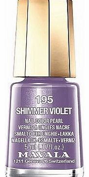 Mavala Mini Colour Nail Polish Shimmer Violet