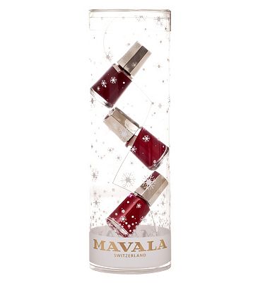 Mavala Snow Blossom Nail Polish Set - Red 10198331