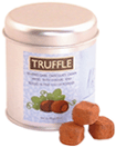 Tin of truffles