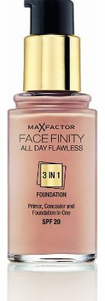 Max Factor All Day Flawless 3-in-1 Foundation - Natural