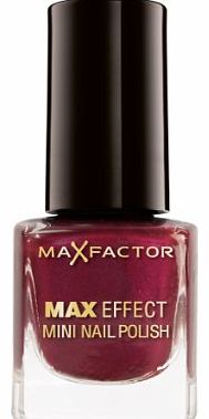 Max Factor Max Effect Mini Nail Polish - 13 Deep Mauve